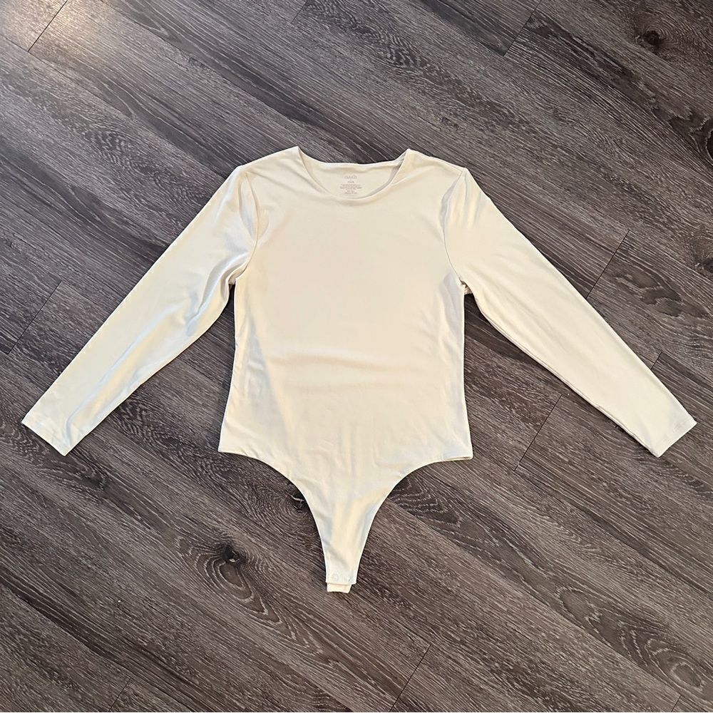 Nuuds Long Sleeve Crewneck Bodysuit